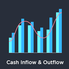 cash inflow and outflow chart image